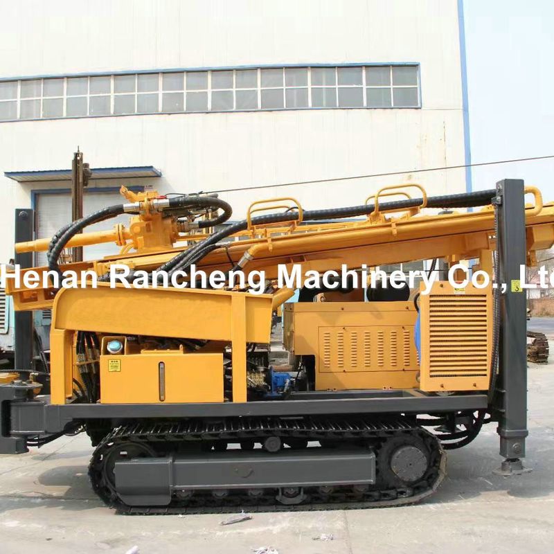 Derinlik 1000m Derin Su Kuyu Rig Keşif Jeoteknik Makinesi 194KW Cummins Motoru ile