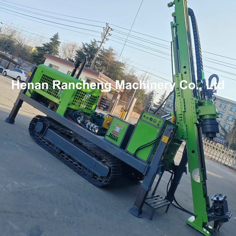 En yüksek delme derinliği 1200m 92KW dizel motorlu tam hidrolik çekirdek delme teçhizatı
