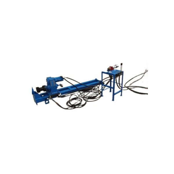 Bölünmüş Tip 60m hidrolik demir sondaj teçhizatı 7.5KW elektrikli motor gücü ile