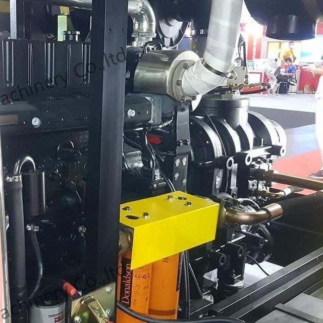 25bar 1107cfm Dizel vida hava kompresörü Su kuyusu için 400hp Yuchai ile