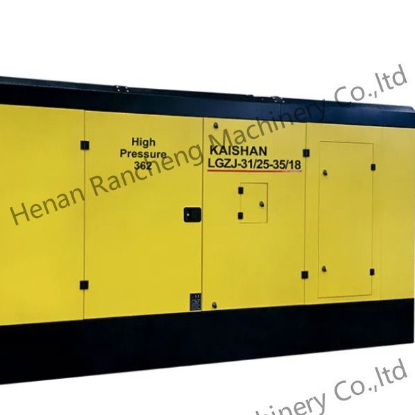 25bar 1107cfm Dizel vida hava kompresörü Su kuyusu için 400hp Yuchai ile