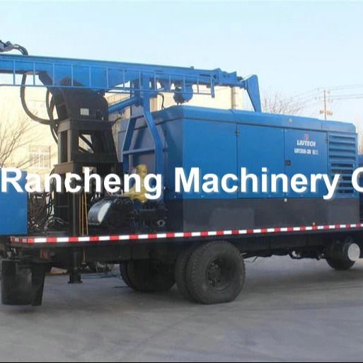 118 HP Cummins ile 115-350 mm'lik derin su kuyusu matkapı