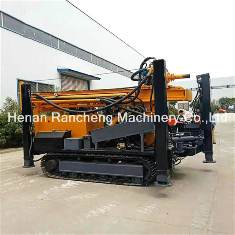 500m Crawler Tipi Hidrolik Pnömatik Derin Su Kuyu Kuyu Kuyu Kuyruklama Makinesi