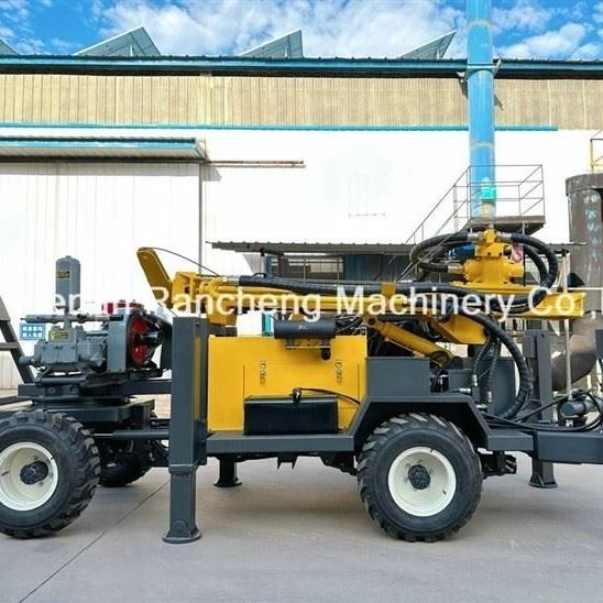 Durağan çalışma için vinçin 1.4T kaldırma gücü ile delik delme makinesi