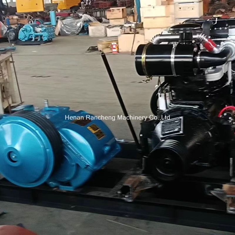 Yatay Üç Silindirli Çift Rollü Penthouse Detroit Piston Pompası BW850 Akış 850L/min ile Çamur Pompası