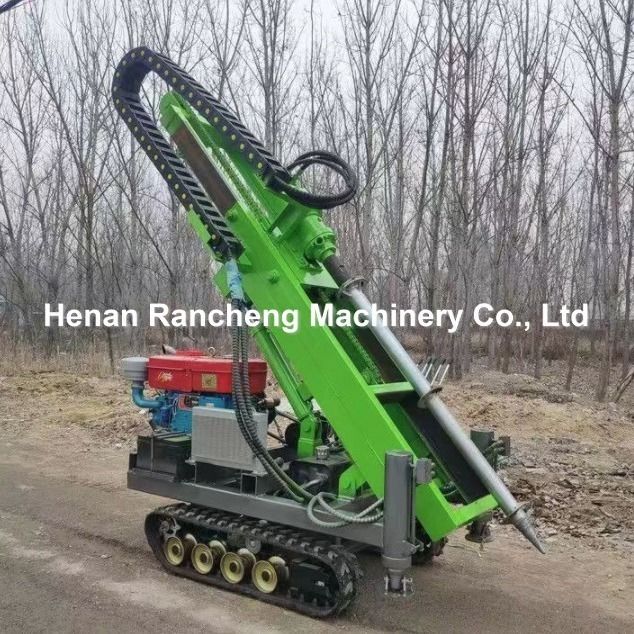 1.2T 30m 30HP Motor Gücü Gezgin Güneş Yükleyici 4 Hidrolik Bacaklı
