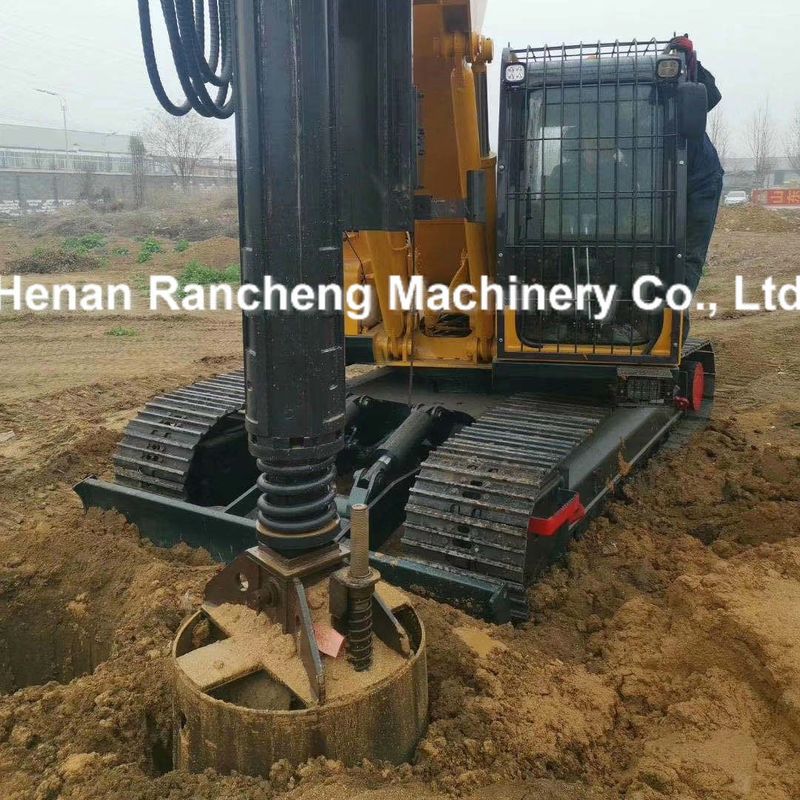 20m Rotary Drilling Rig Akıllı İşletim Ve Ekran Noktası Ve Dokunmatik Kontrol Panelli Drilling Rig