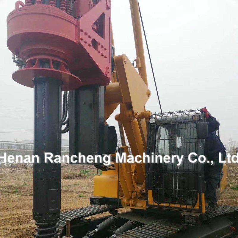 20m Rotary Drilling Rig Akıllı İşletim Ve Ekran Noktası Ve Dokunmatik Kontrol Panelli Drilling Rig