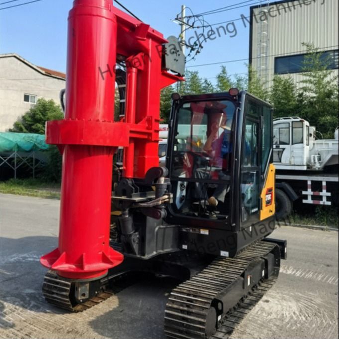 RCQ-10C Hidrolik Mini Yükçülük 10m Derinlik 36KW Kubota Motoru ile Sany SY60C Ekskavatör Şasi