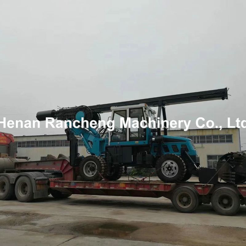 500-1500mm Çok yönlü Tekerlek Tipi Avcı Toplama Rig 30-50r / Min Powerhead Dönüş Hızı için