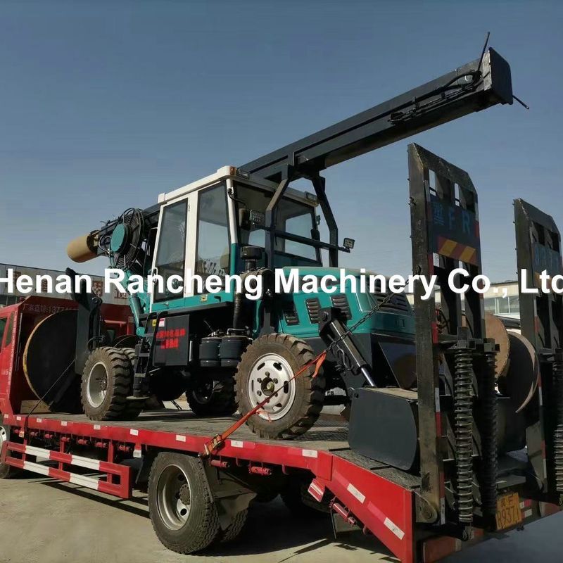 500-1500mm Çok yönlü Tekerlek Tipi Avcı Toplama Rig 30-50r / Min Powerhead Dönüş Hızı için
