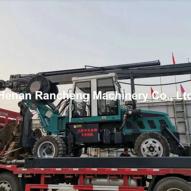 500-1500mm Çok yönlü Tekerlek Tipi Avcı Toplama Rig 30-50r / Min Powerhead Dönüş Hızı için