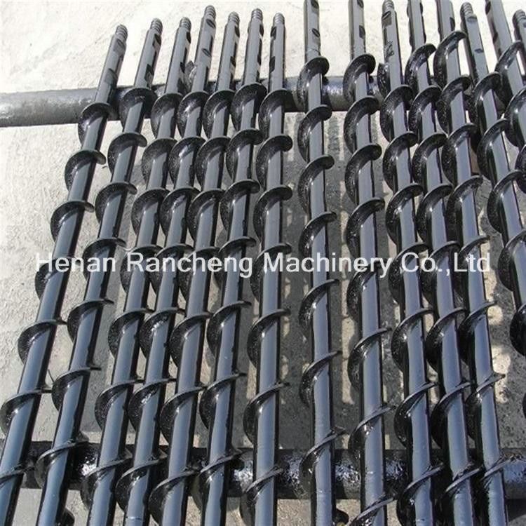Su sondajı ve gaz kömür madeni keşfi için spiral matkap çubuğu / makara matkap boru boru borusu