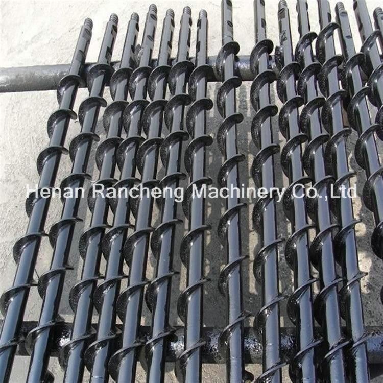 Su sondajı ve gaz kömür madeni keşfi için spiral matkap çubuğu / makara matkap boru boru borusu