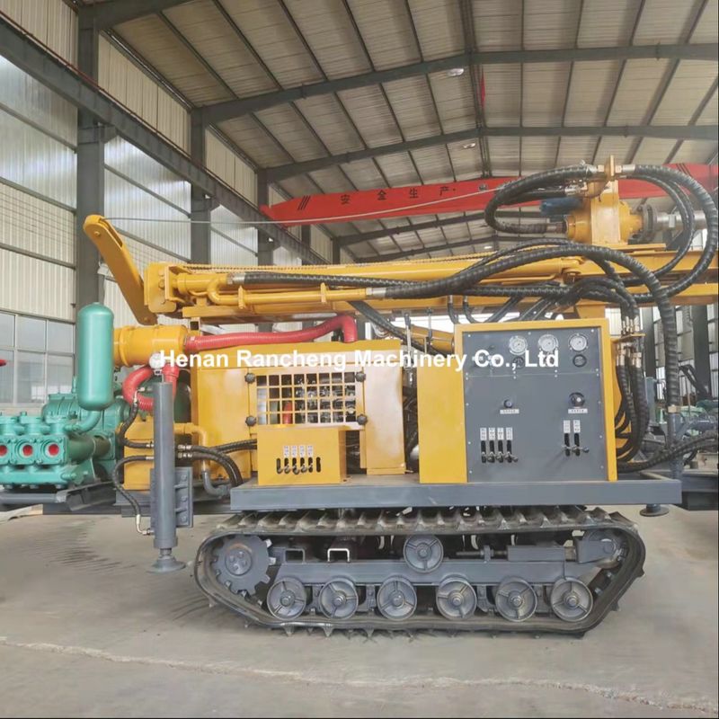 Crawler Tipi Hidrolik Su Kuyu Kuyu Kuyu Kuyu Kuyu Kuyuyu Ev Su Kuyu Ekipmanı 150m Derinlik