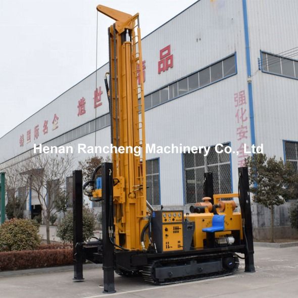 600m Derin Su Kuyu Dizel Motoru Buhurlama Rig RCF600C DTH Madencilik Crawler Montajlı Makine
