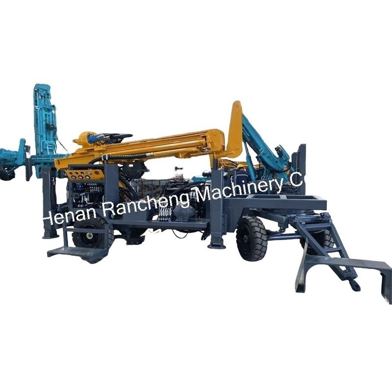 Deniz mühendisliği için esnek RCF220W Tekerlek Tipi Bor delik delme makinesi