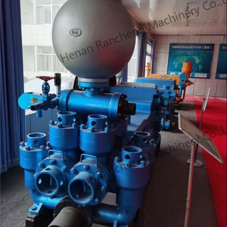 185KW Güç 7MPa En yüksek basınç sondaj çamur pompası 1000m derin su kuyusu projeleri için 7200kg