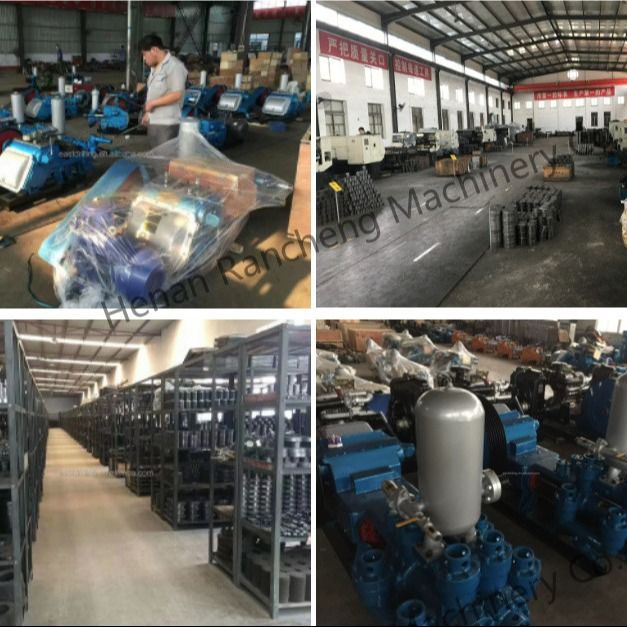 185KW Güç 7MPa En yüksek basınç sondaj çamur pompası 1000m derin su kuyusu projeleri için 7200kg
