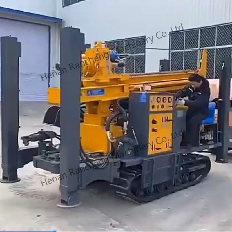350m sondaj derinliği 91KW Yuchai Motoru Su kuyusu sondajı 22T kaldırma gücü