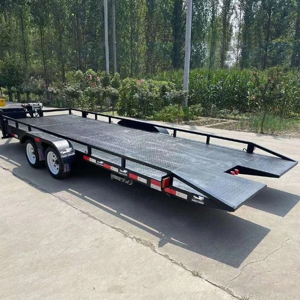 5t 5m*2.2m Platform Kamyon Yarı Rel Aksı Kargo Taşımacılığı