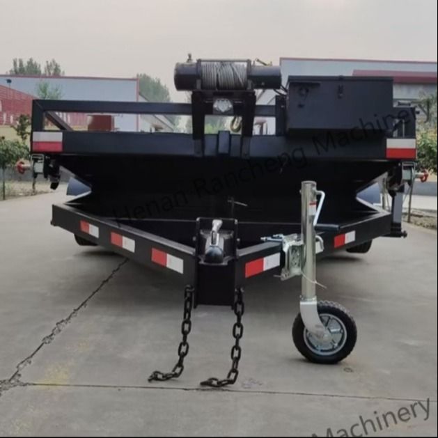 5t 5m*2.2m Platform Kamyon Yarım Rel Aksı Çift Akslı Elektrik Fren