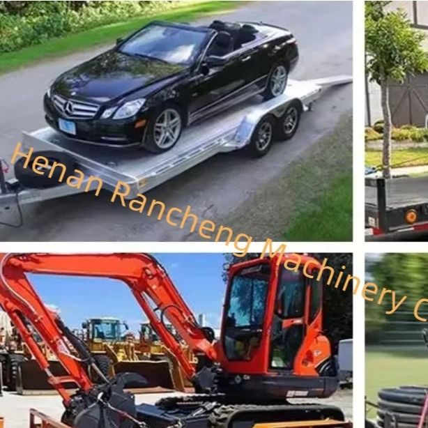 5t 5m*2.2m Platform Kamyon Yarım Rel Aksı Çift Akslı Elektrik Fren