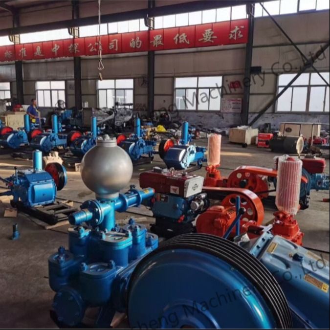 185KW Güç 7MPa En yüksek basınç sondaj çamur pompası 1000m derin su kuyusu projeleri için 7200kg