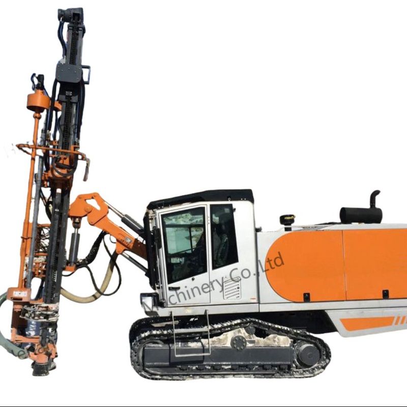 Yuchai YC6J220 için Otomatik Entegre Hidrolik DTH Patlama Deliği Buhralama Rig 162 KW