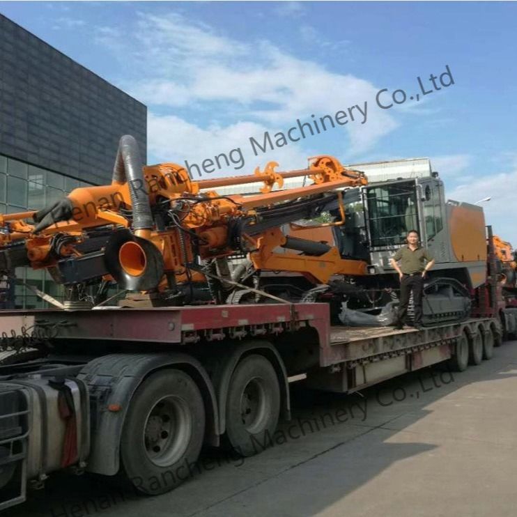 Yuchai YC6J220 için Otomatik Entegre Hidrolik DTH Patlama Deliği Buhralama Rig 162 KW