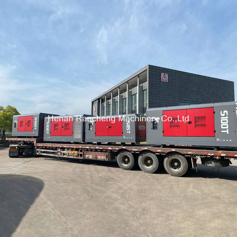 Hava Kapasitesi 31m3/Min S100T Hava Kompresörü Çalışma Basıncı 25bar 309KW Xichai Motoru ile