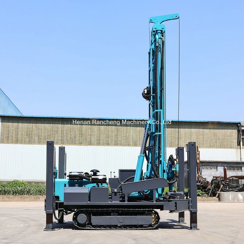 Tamamen hidrolik sürünen tip 400 metrelik su kuyusu sondajı 140 - 350mm Sondaj Dia