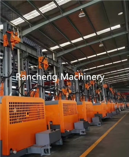 Açık Ocak Madenciliği İçin Hidrolik Yüzey Delme (DTH) Sondaj Makinesi