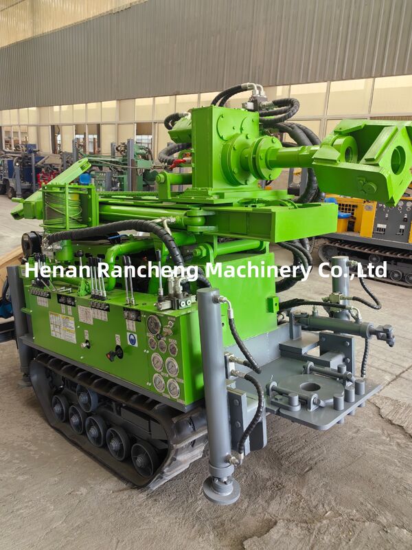 RCF150S Crawler Mounted Rotary Water Well Drilling Rig with 150 Meter Drilling Depth and 42KW Diesel Engine