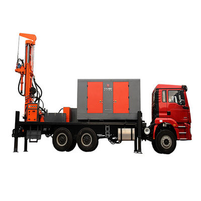 200 metre derinlikte su kuyusu delme kamyonu taşıma aracı 6x4 266HP yük taşıma aracı motoru