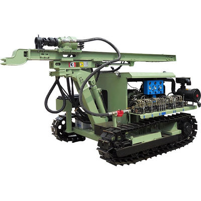 90mm - 140mm Dia DTH sondaj ekipmanı 45kw Dizel motor aşağıda delik sondajı