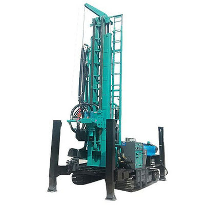280m Su kuyusu sondajı Rig Dizel Hidrolik Güç CE / ISO Sertifikalı Köy / İriş için