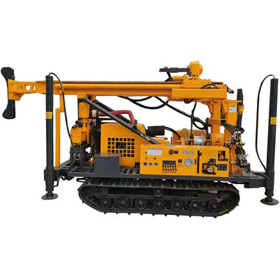 280m Derinlik 75 - 300mm Dia Su Kuyu Kuyruklama Makinesi 42KW İsimlendirilmiş Güç 3800kg