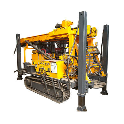 65KW Su kuyusu delme makinesi 75mm - 350mm çapı Hidrolik Kuyu delme teçhizatı