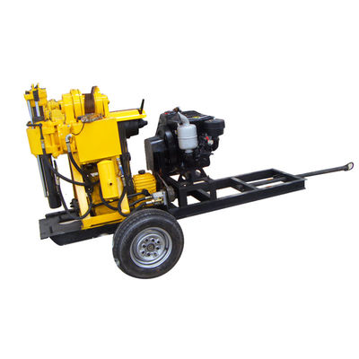 RCJ130W 20HP dizel motorlu hidrolik küçük delikli Mutil fonksiyonel sondaj makinesi