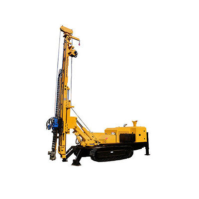 Crawler Mouted Rotary Drill Rig 132KW Motor Mikro Yığınlı Drilling Rig Makinesi