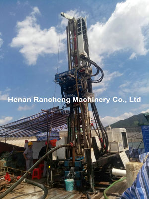 132KW Cummins Motoru ile Crawler Hidrolik Sonik Crawler Borma Rig