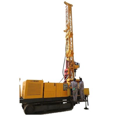 Hidrolik sürünen patlama deliği RC sondaj cihazı 132KW Güç 500m sondaj derinliği