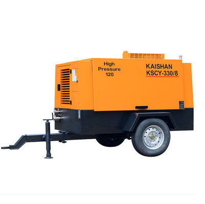 9. 2m3 / min Kapasite Sondaj Hava Kompresörü Yuchai 88KW 8bar Çalışma Basıncı