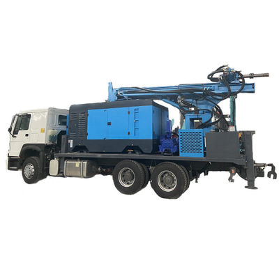 500m Derinlik Çukur Kuyuları Su Kamyonları 266HP Yük Motoru 40 - 130rpm Dönüş Hızı
