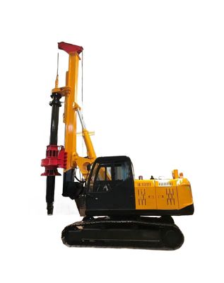Hidrolik Bored Piling Rotary Drilling Rig 95KW Yuchai Motoru 15m Piling Derinliği