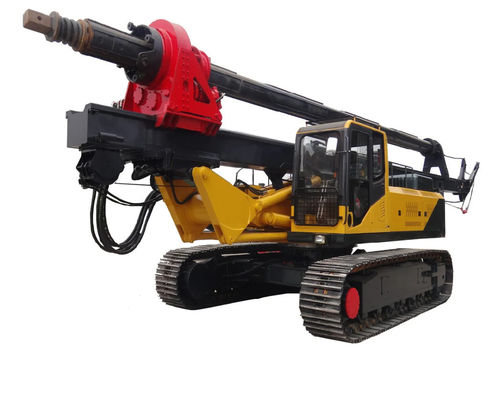 20m sondaj derinliği Hidrolik Rotary Kuyu Sondaj Rig 205 At Gücü Dizel Motor
