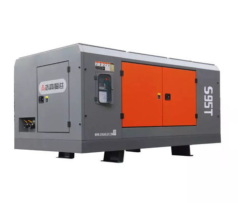 24bar çalışma basıncı sondaj hava kompresörü 295KW Güç 30m3 / min Kapasite