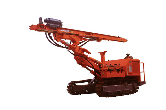 80m sondaj derinliği DTH sondaj teçhizatı 102HP Dizel motor patlama deliği sondaj teçhizatları