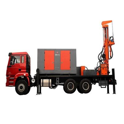 200m delme derinliği Su kuyusu delme santrali 118HP Cummins 115 - 350mm Bor Dia